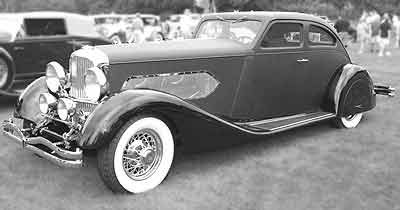 1932 Duesenberg SJ Fabric Coupe by B&S