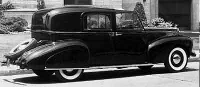 1940 Lincoln Zephyr Town Car by Brunn