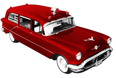 1956 Oldsmobile Dixie Ambulance