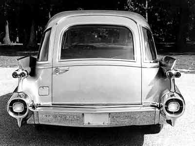 1959 Cadillac Eureka Combination Coach Rear View