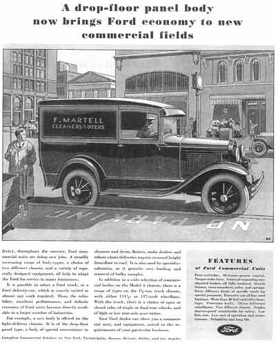 Ford Body Styles Model A Model T V 8 Ford Motor Company