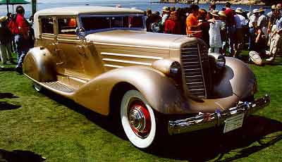 1929 Duesenberg Holbrook 5-pass sedan modified in 1934 by Bohman & Schwartz