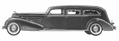1937 Cadillac V16 Gallahad Hearse