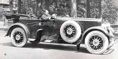 1919 Don Lee Pierce-Arrow Model 66 Touring with Fatty Arbuckle