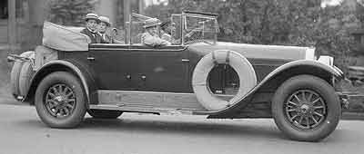 1926 Locomobile Dual Cowl Phaeton by Locke