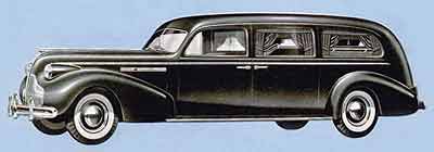 1939 Buick Meteor Funeral Coach