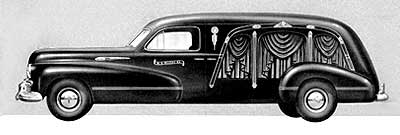 1942 Oldsmobile AJ Miller Carved Hearse