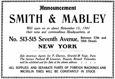 1905 Smith & Mabley advertisement