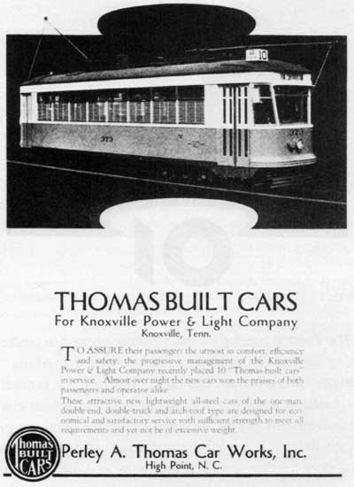 Thomas School Bus History Perley A Thomas Car Works Thomas